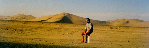 Vizu in der Wüste