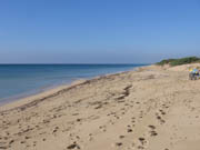 Abend am Strand von San Pietro